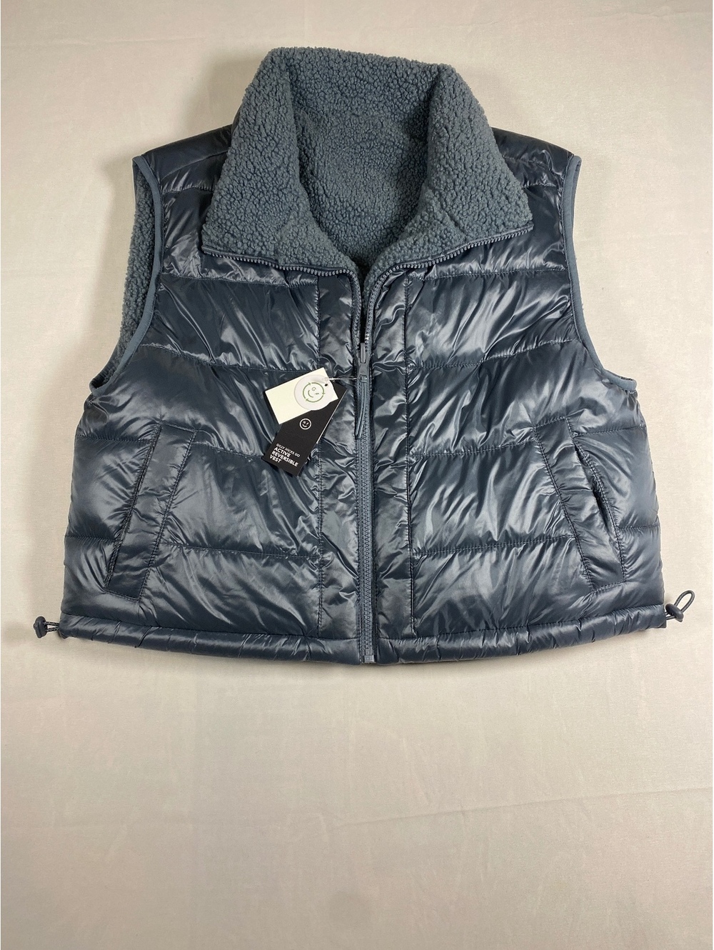 Gilly Hicks Active Reversible Vest Women Size M